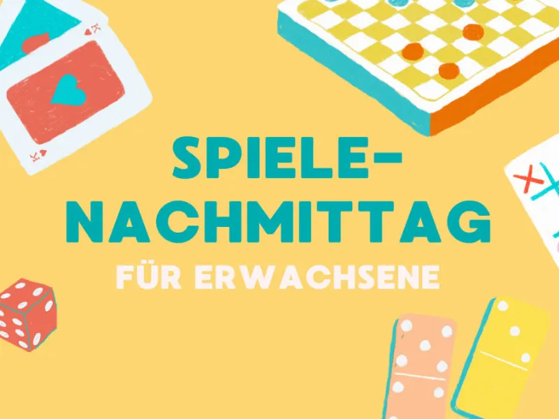 Spiele-Nachmittag für Erwachsene