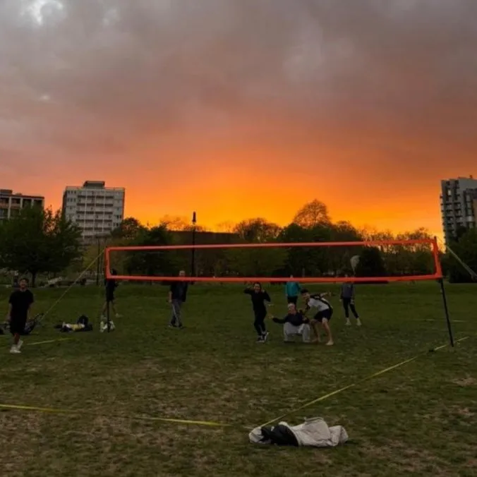 East London Outdoor Volleyball :)