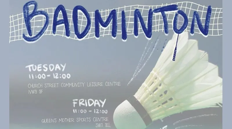 Badminton with Hurdles2Hoops