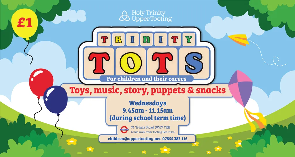 Trinity Tots, playgroup for 0-3 yrs