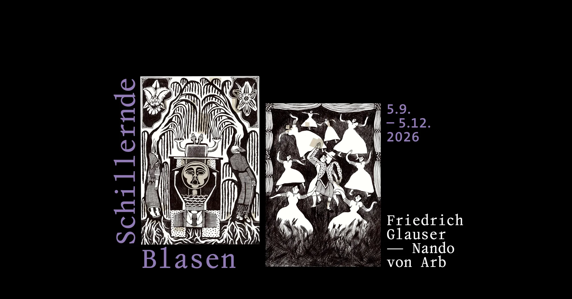 Schillernde Blasen. Friedrich Glauser – Nando von Arb