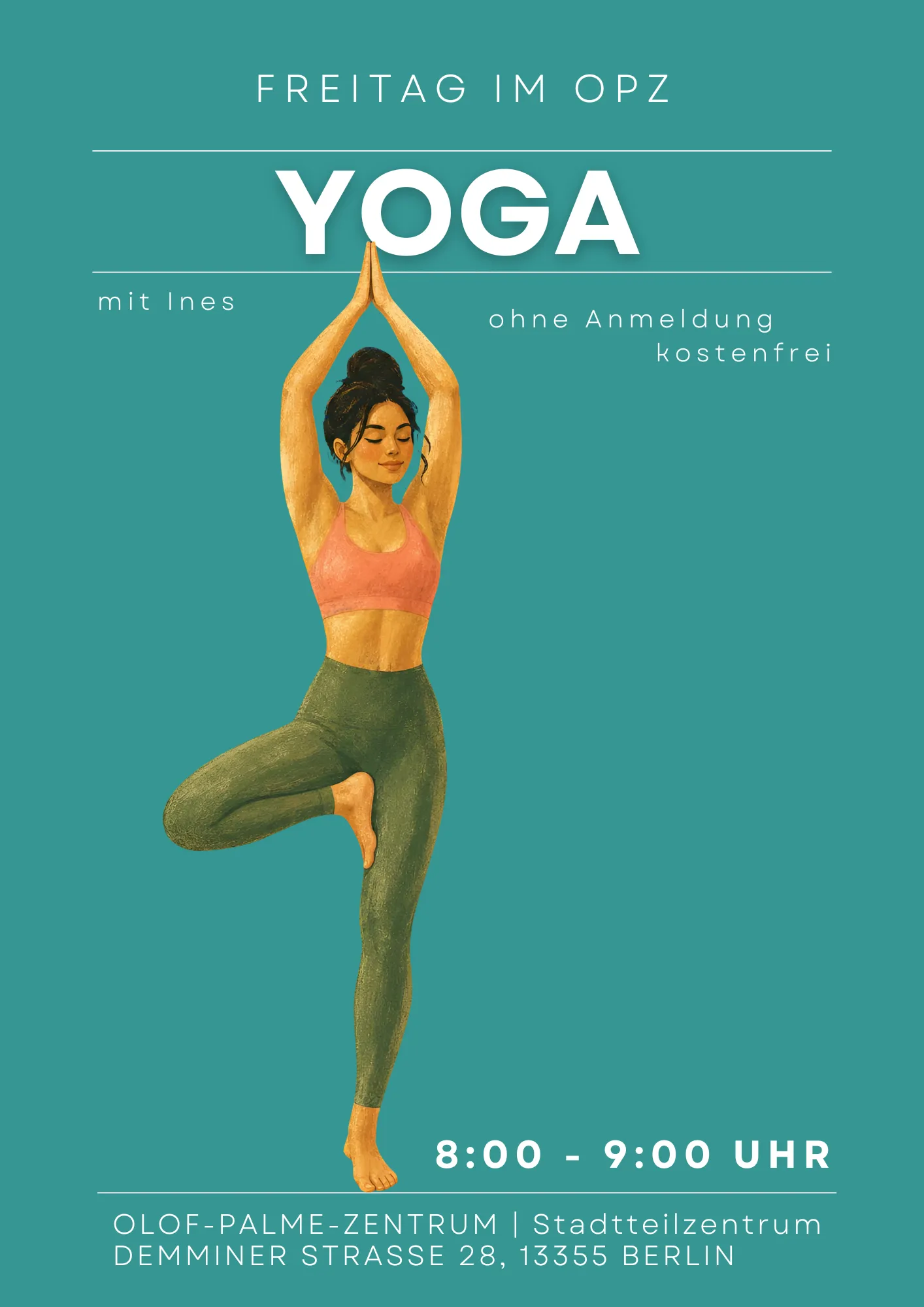 Morgenyoga am Freitag