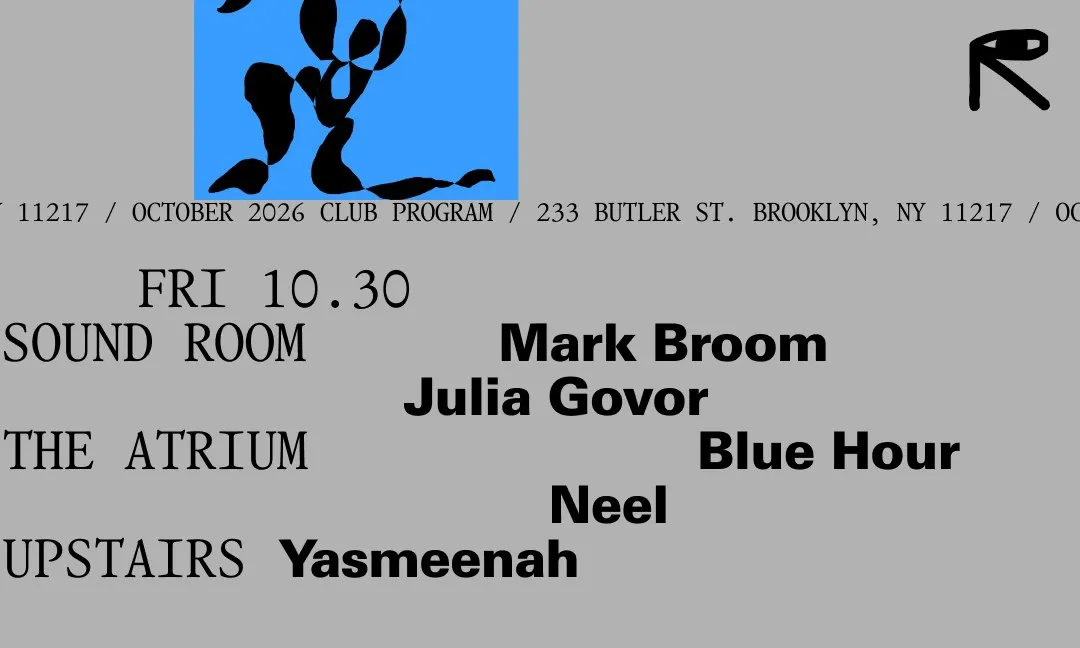 Mark Broom, Julia Govor / Blue Hour, Neel / Yasmeenah