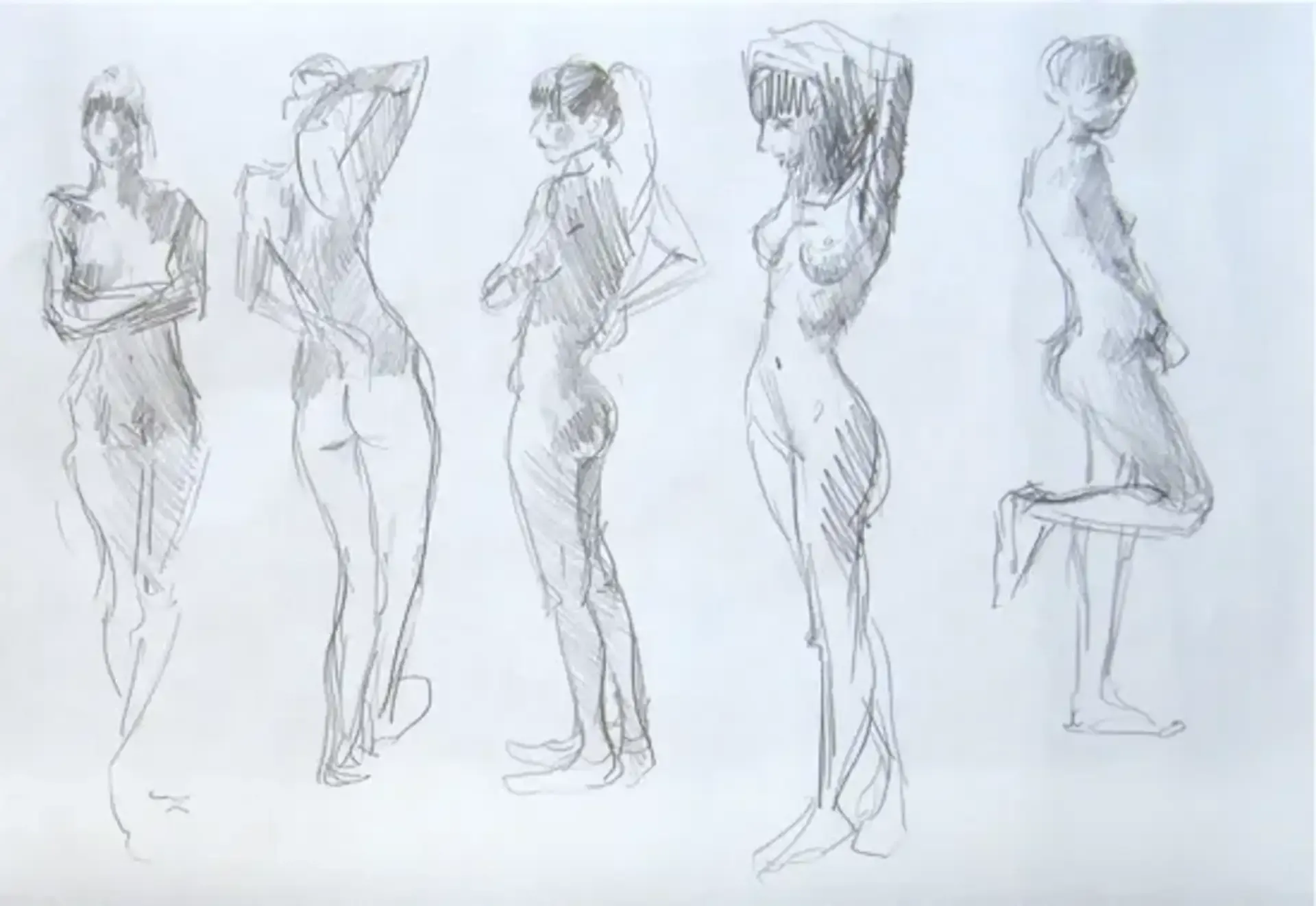 Life Drawing at The Clapton Hart