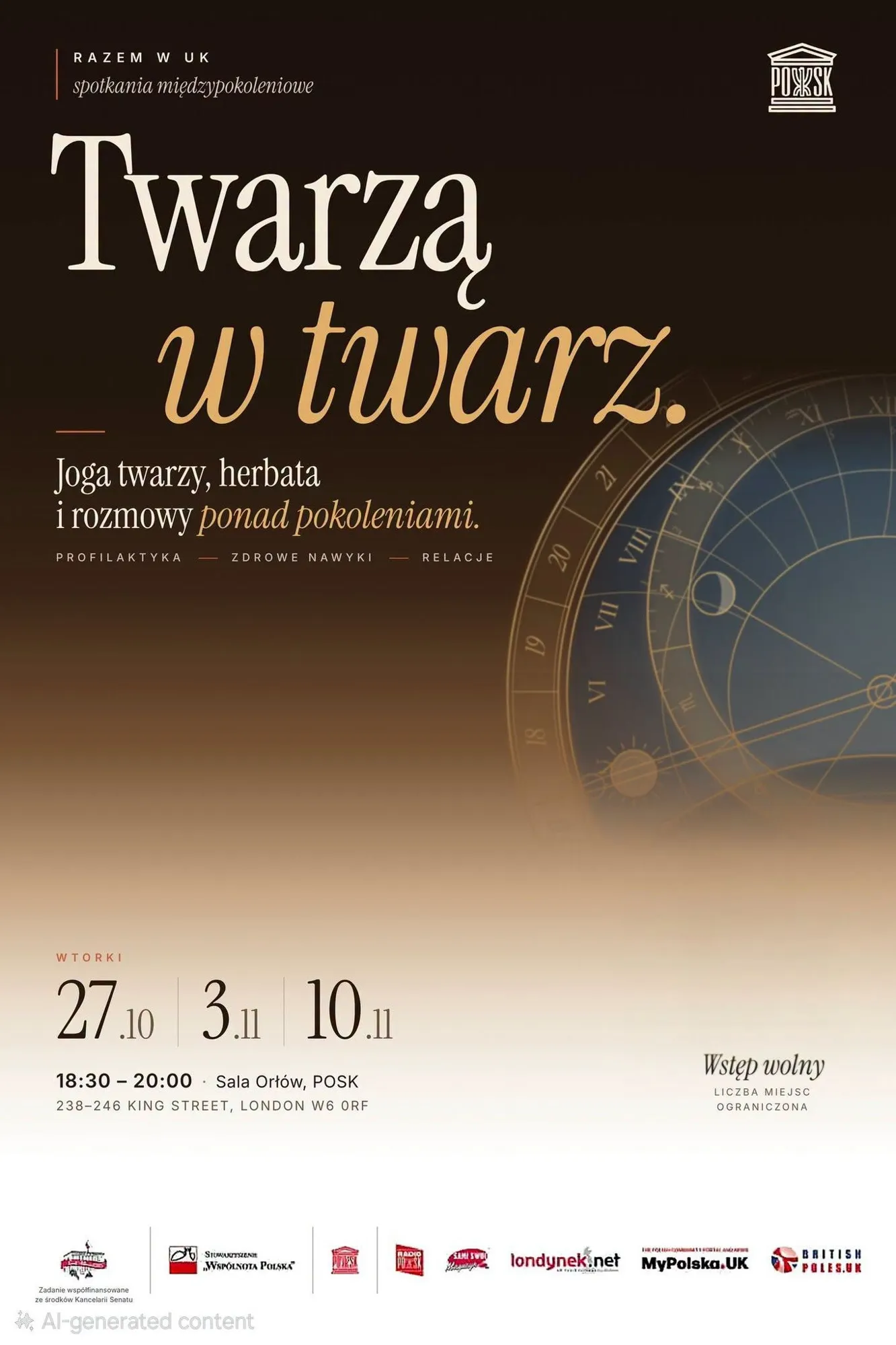 10.11| Twarzą w twarz. Spotkania międzypokoleniowe w POSK-u.