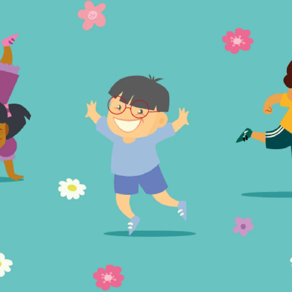 GROUPE DE JEU FLEURS
