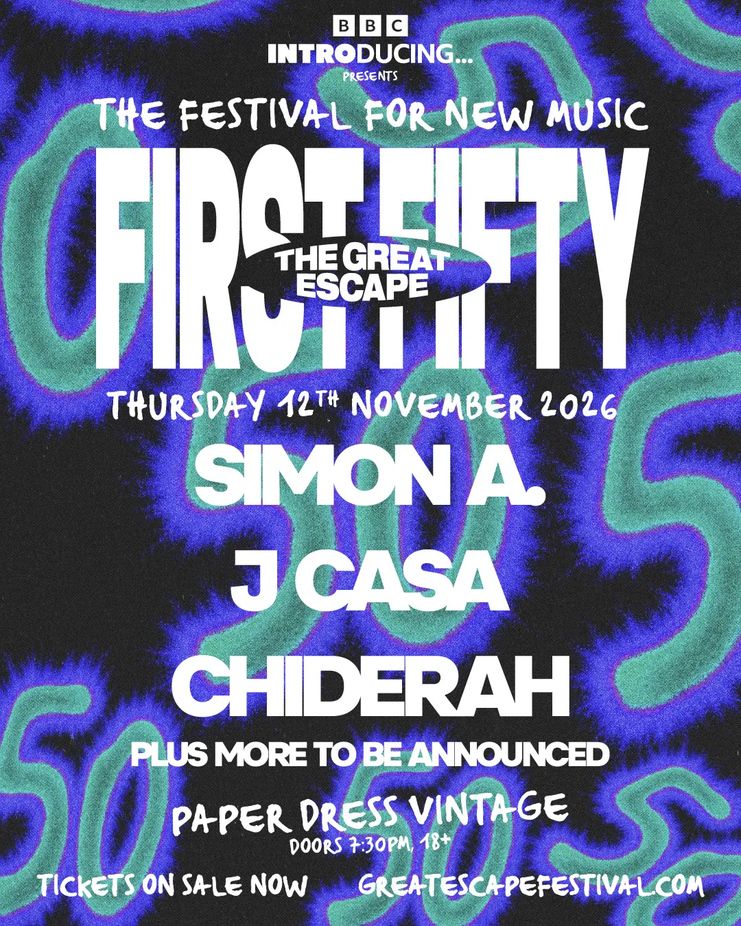 FIRST FIFTY: simon a., J Casa, Chiderah, Jo from school