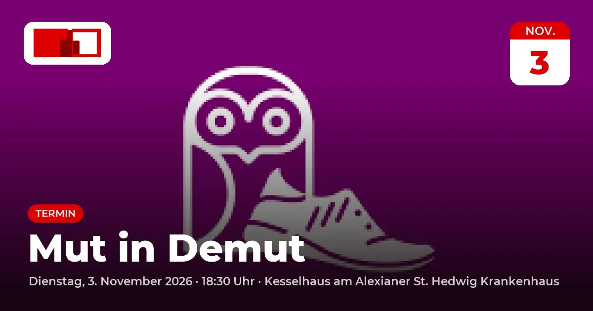 Mut in Demut