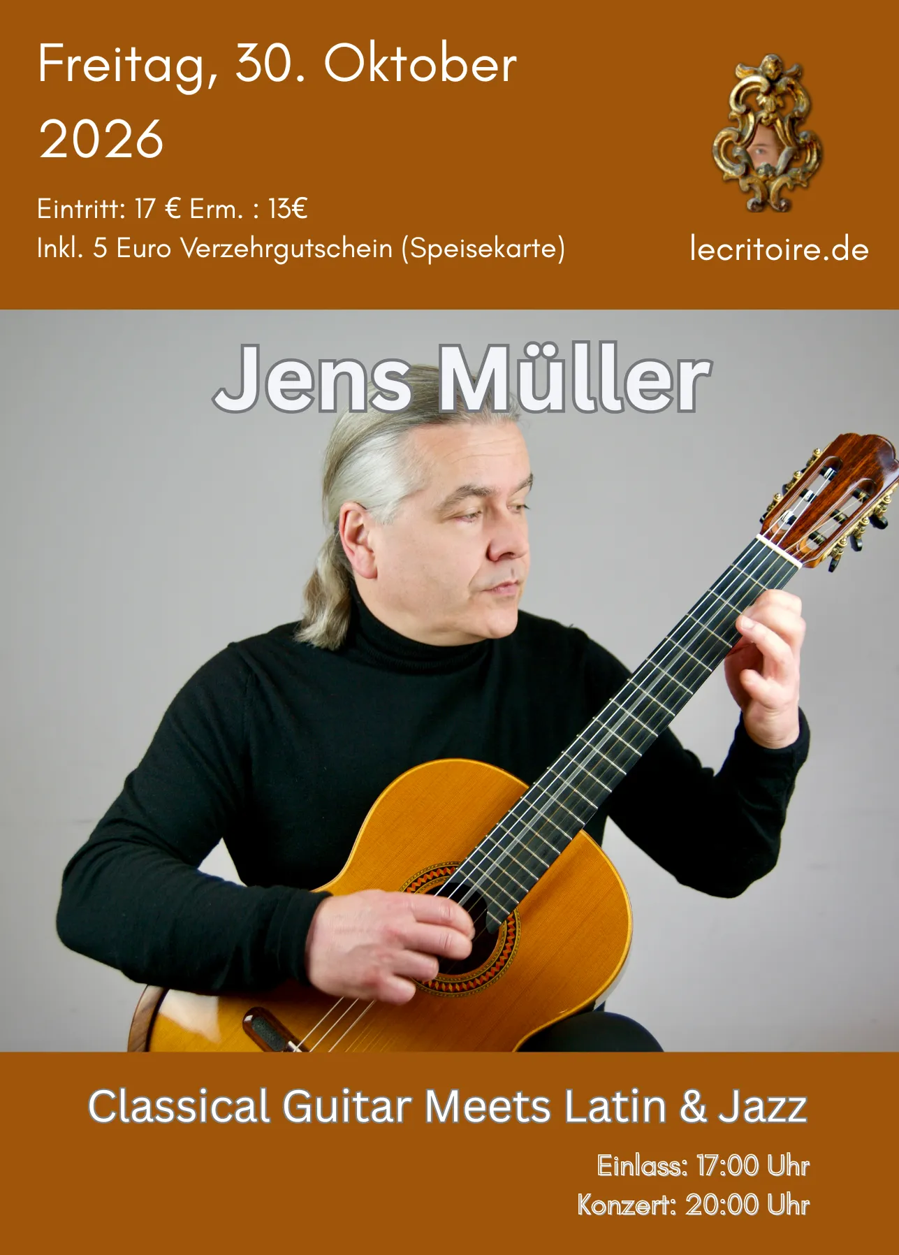 Classical Guitar Meets Latin & Jazz mit Jens Müller