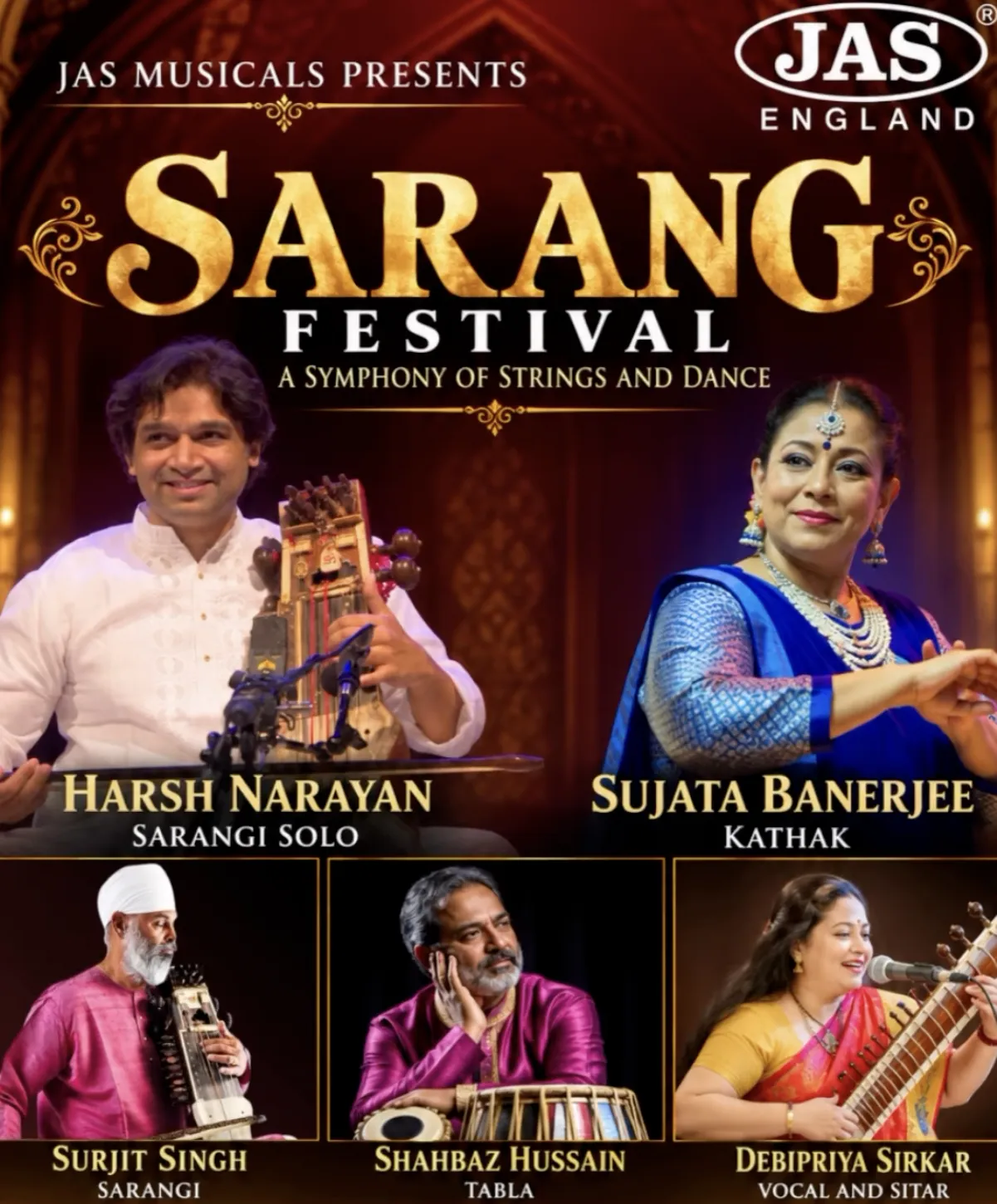JAS Musicals Ltd presents Sarang Fest