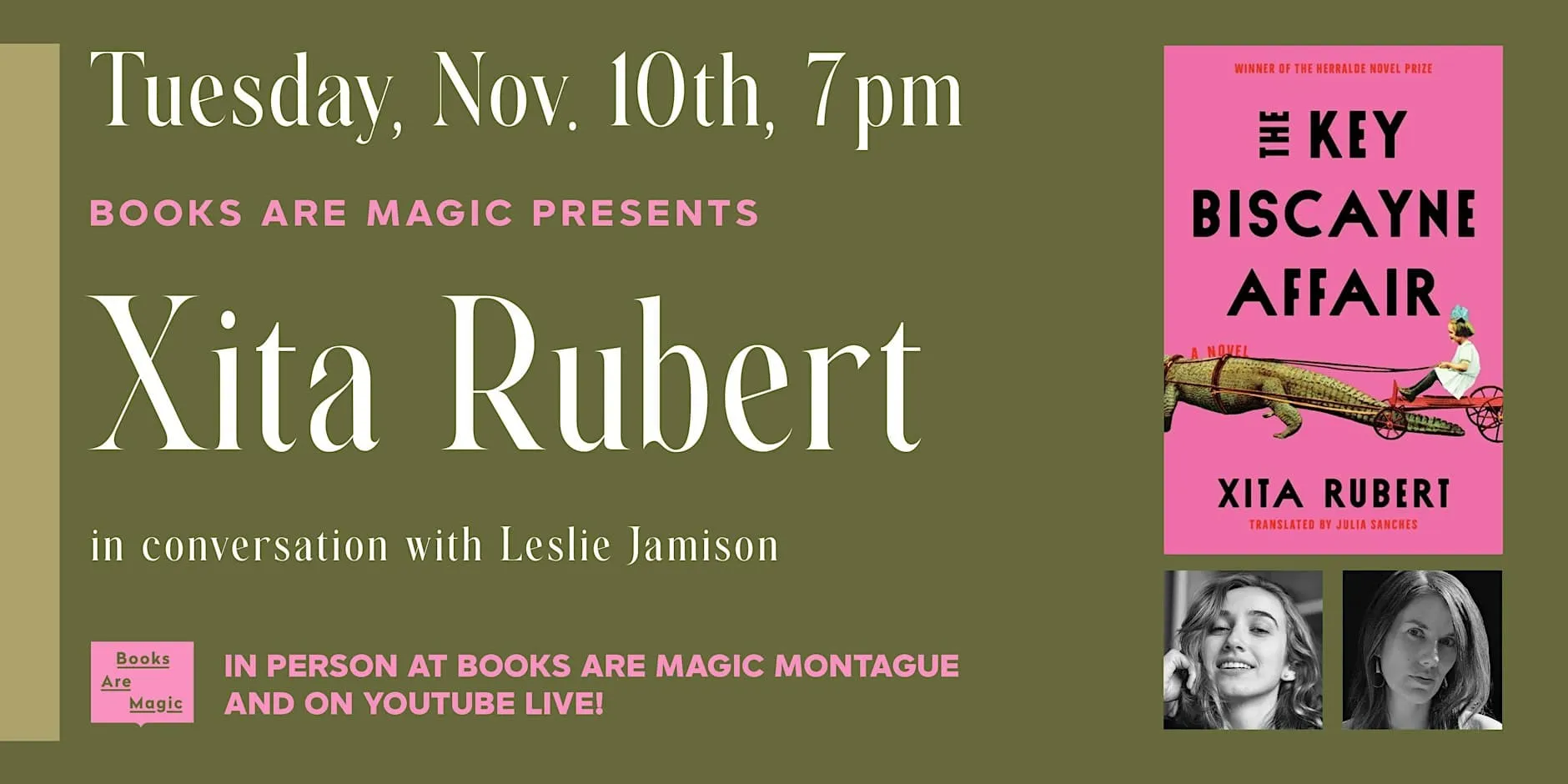 Xita Rubert: The Key Biscayne Affair w/ Leslie Jamison