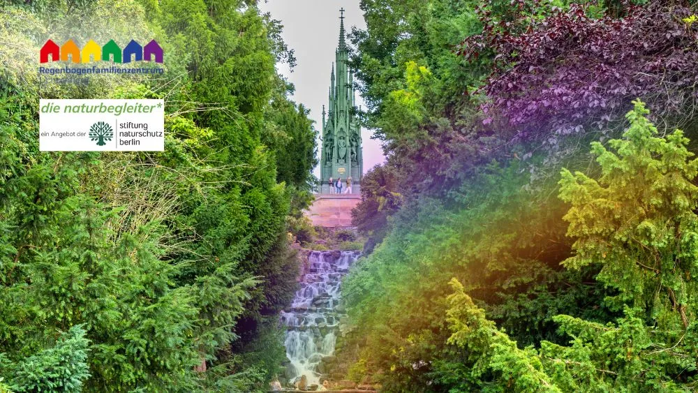 Naturspaziergang: Ausflug in den Viktoriapark für queere Familien