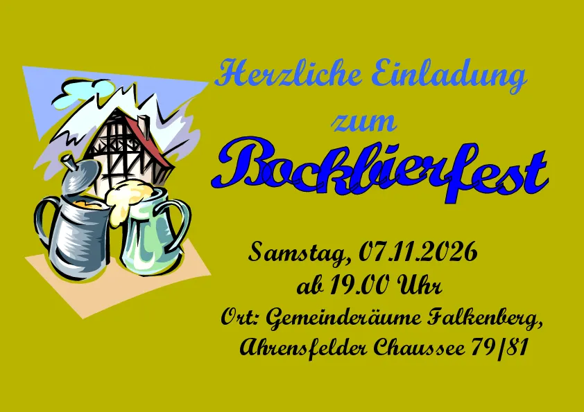 Bockbierfest in St. Konrad