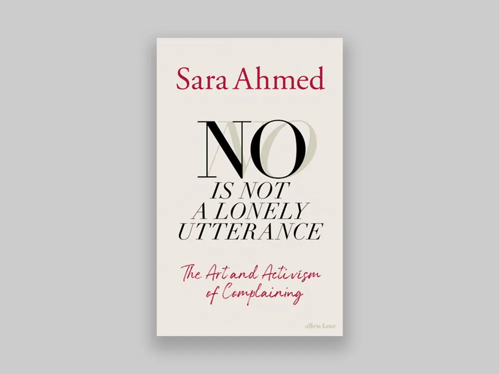 Sara Ahmed on Complaining, Again! Lecture