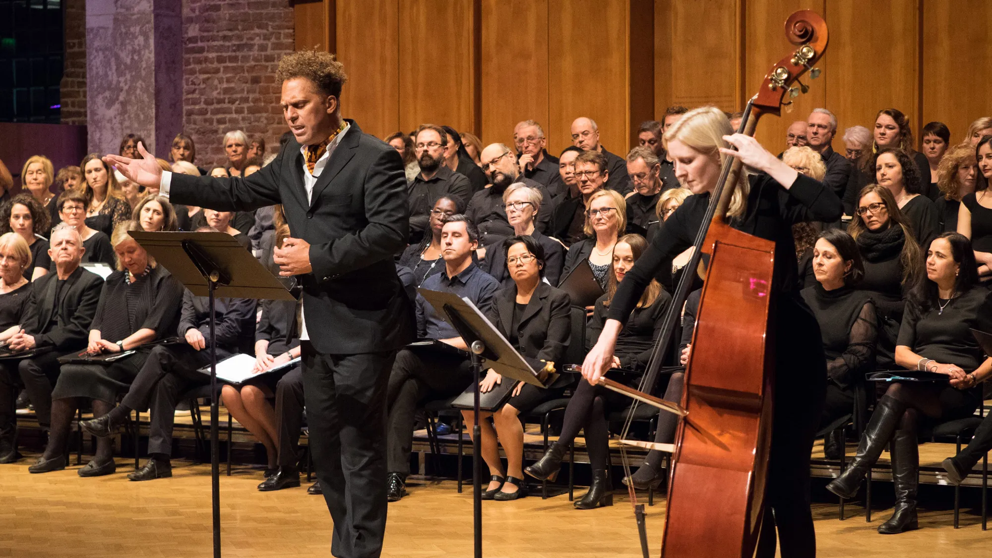 Reimagined histories: Spoken word and choir