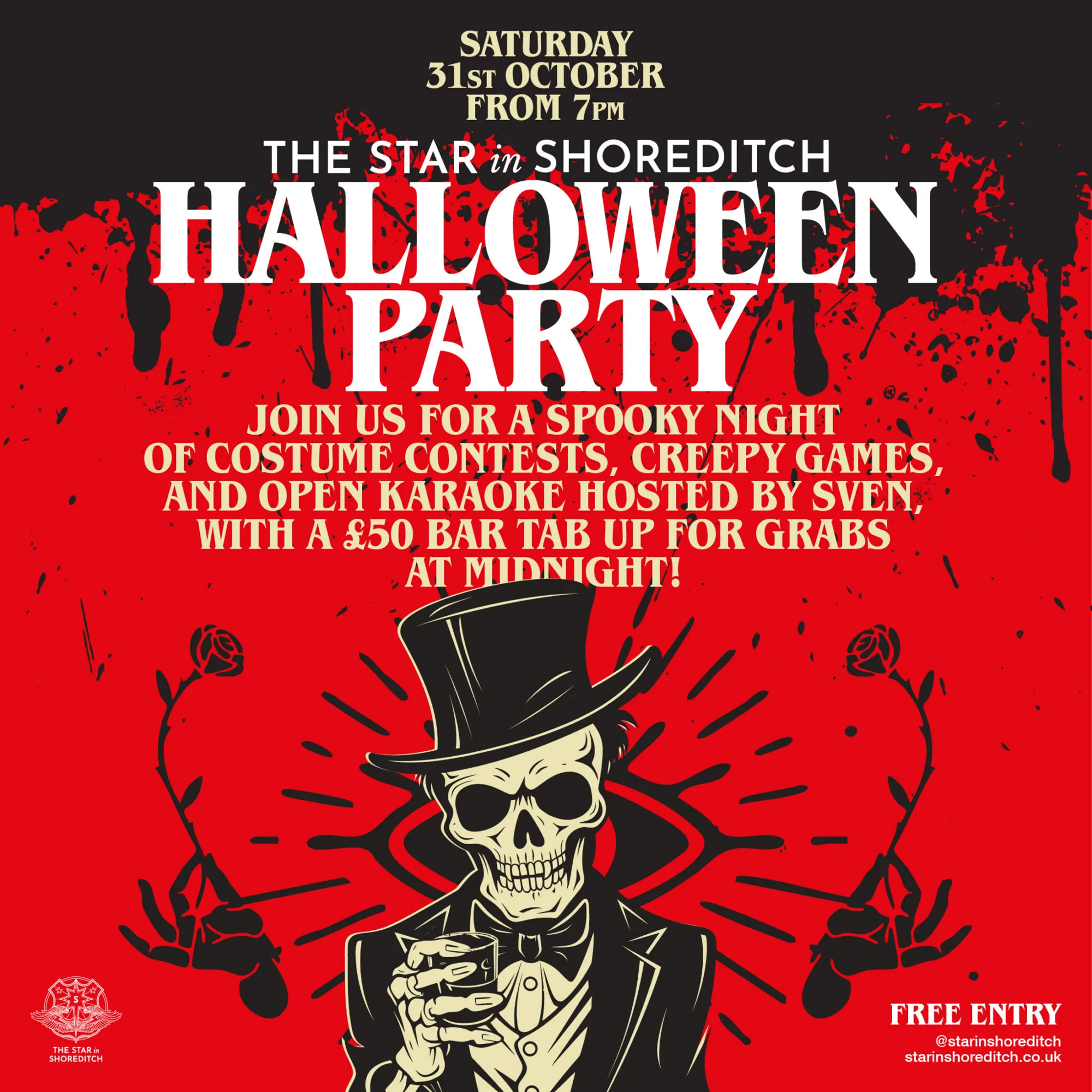 The Star in Shoreditch Halloween Party