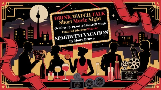 Free DrinkWatchTalk short movie evening