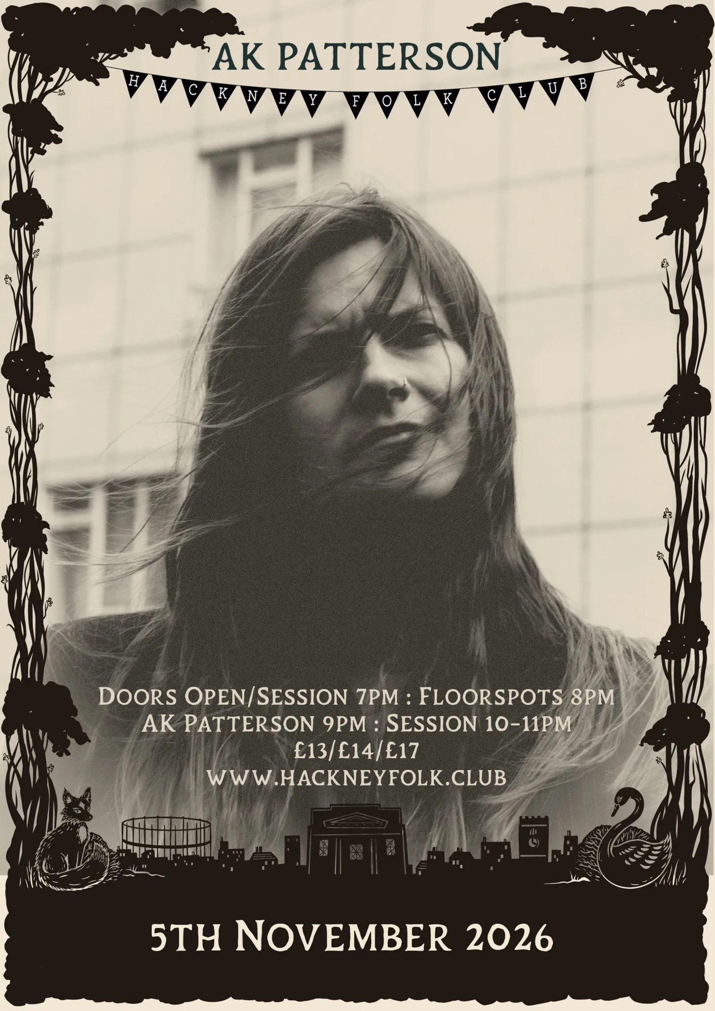Hackney Folk Club - AK Patterson