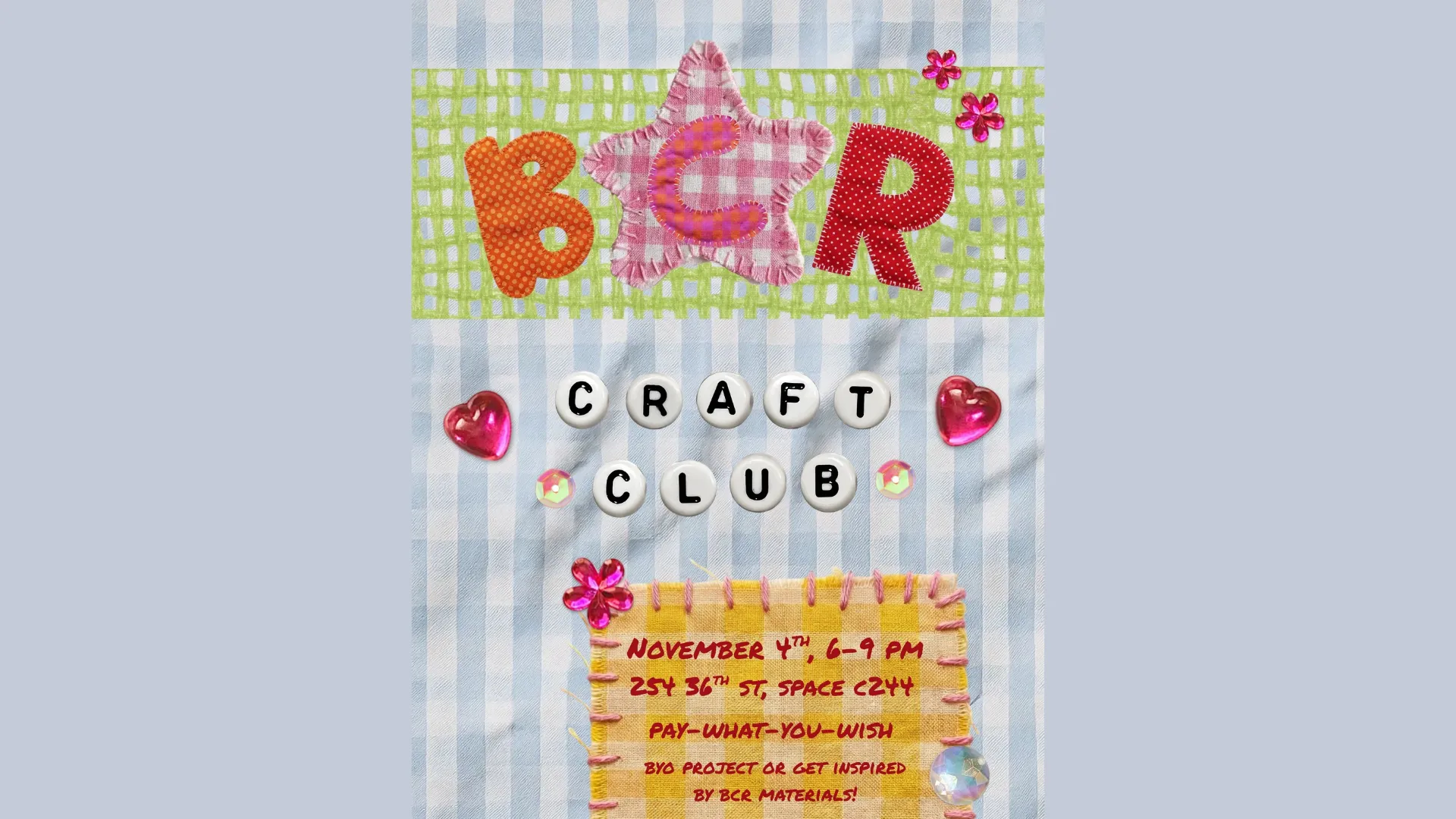 Brooklyn Creative Reuse Craft Club