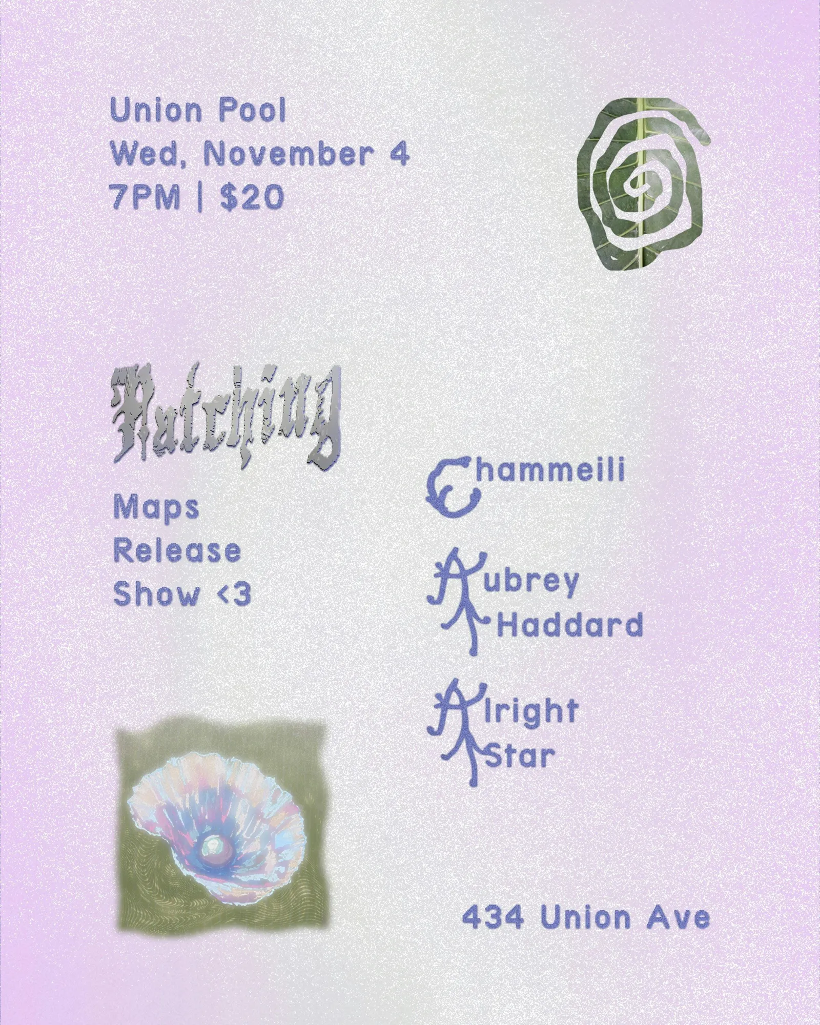 Patching • Chammeili • Aubrey Haddard • Alright Star