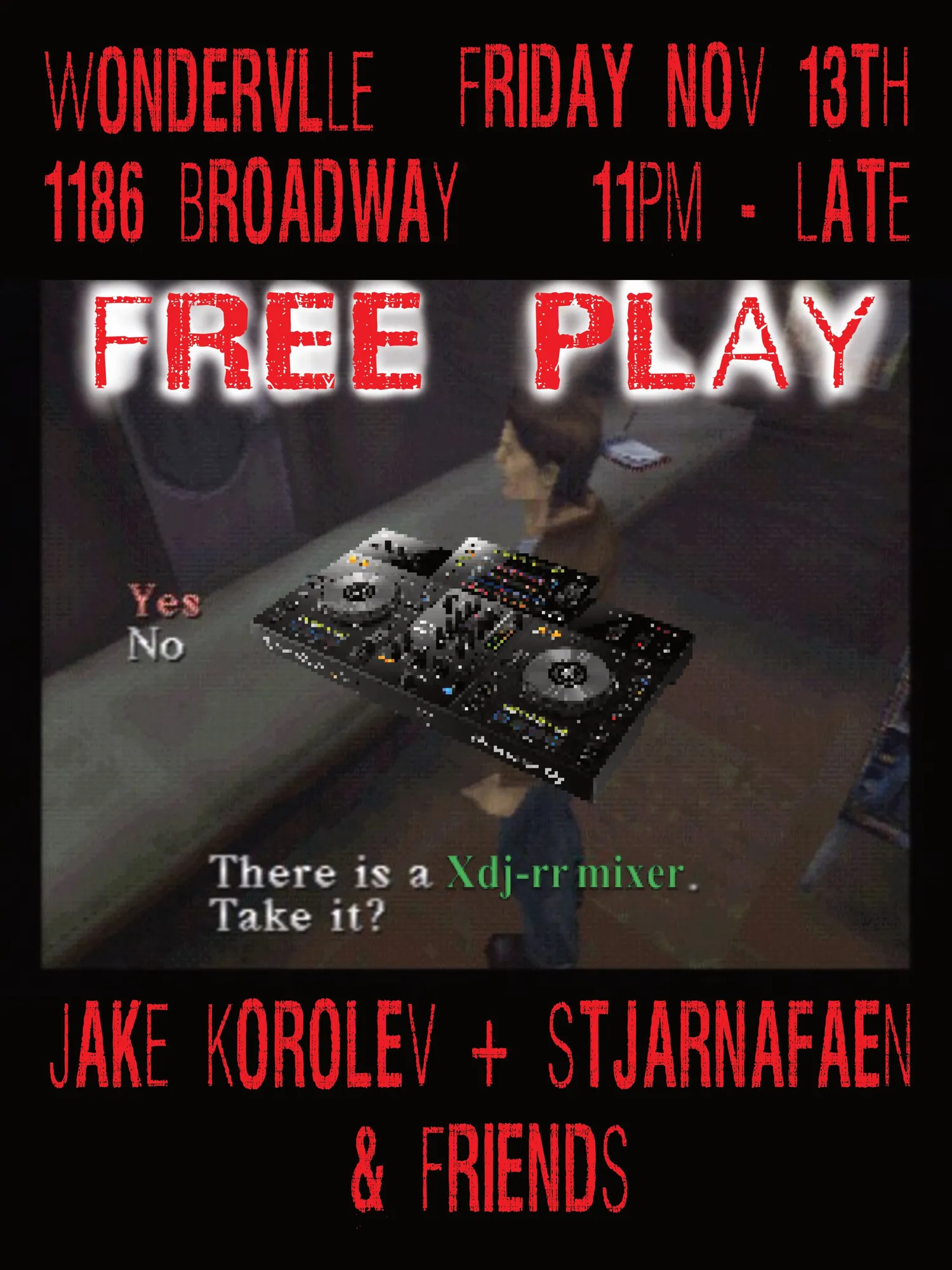 FREE PLAY: Jake Korolev + stjarnafaen & Friends
