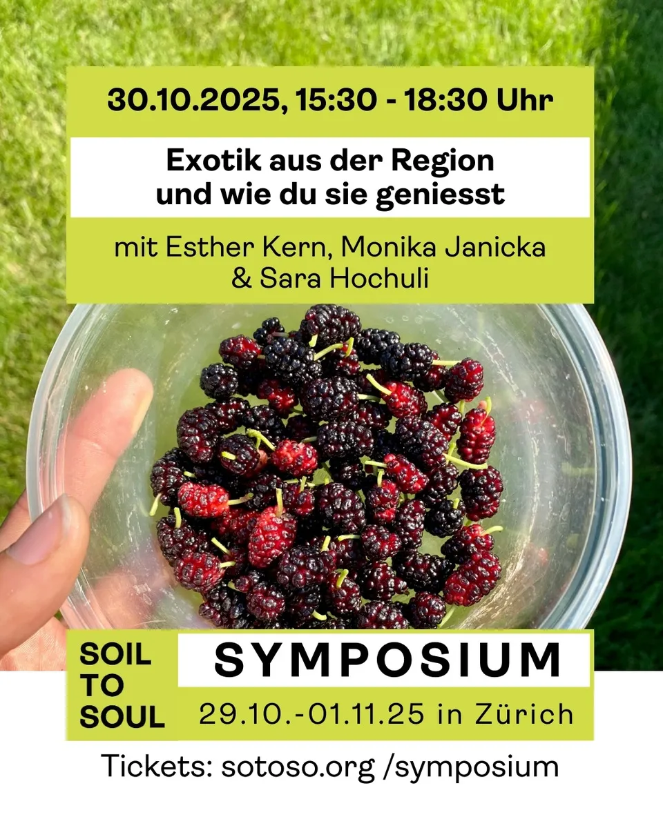 Exotik aus der Region und wie du sie geniesst – TALK & ACTION!