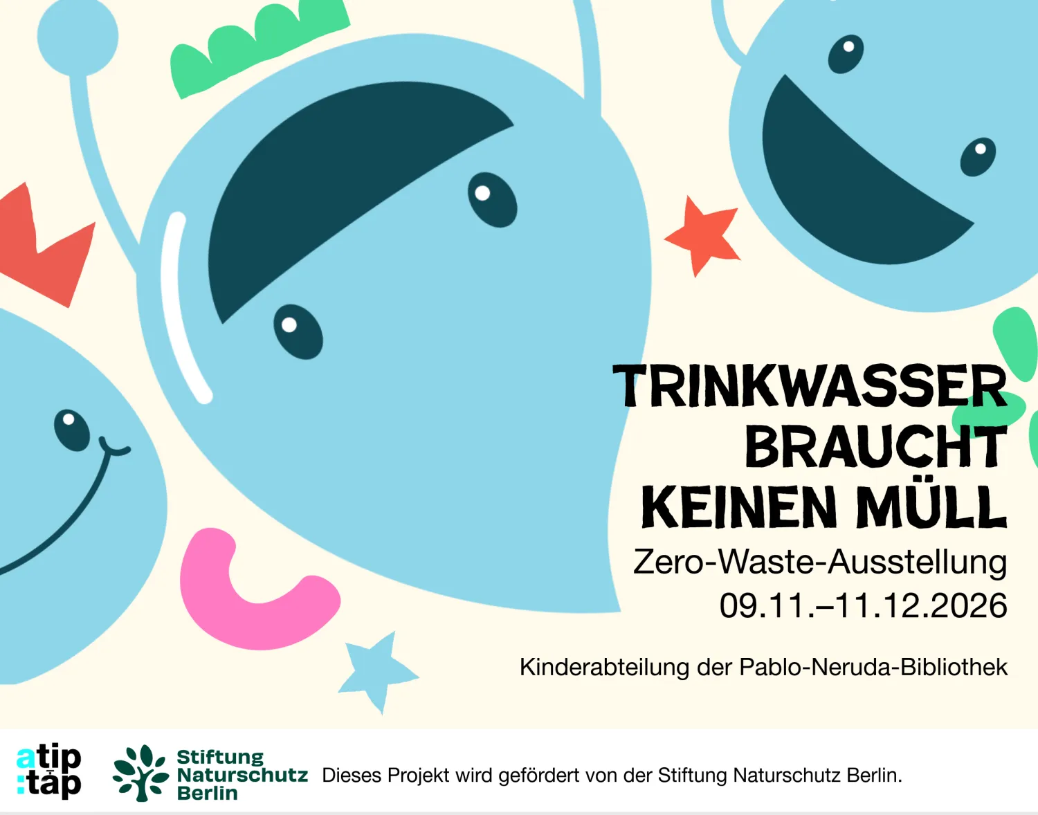 Trinkwasser braucht keinen Müll – eine Zero-Waste-Ausstellung für Kinder
