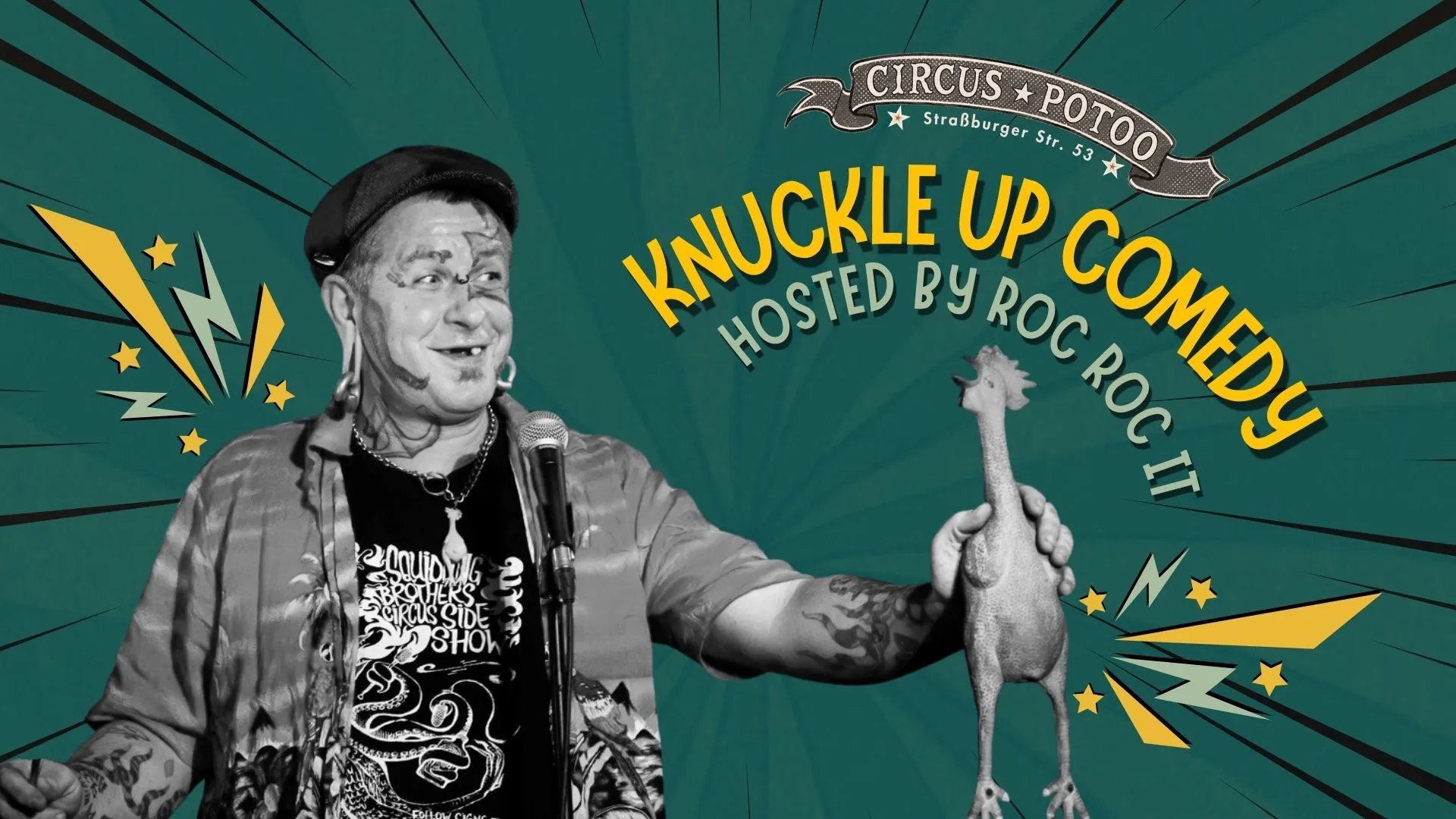 KNUCKLE UP COMEDY @ Circus Potoo