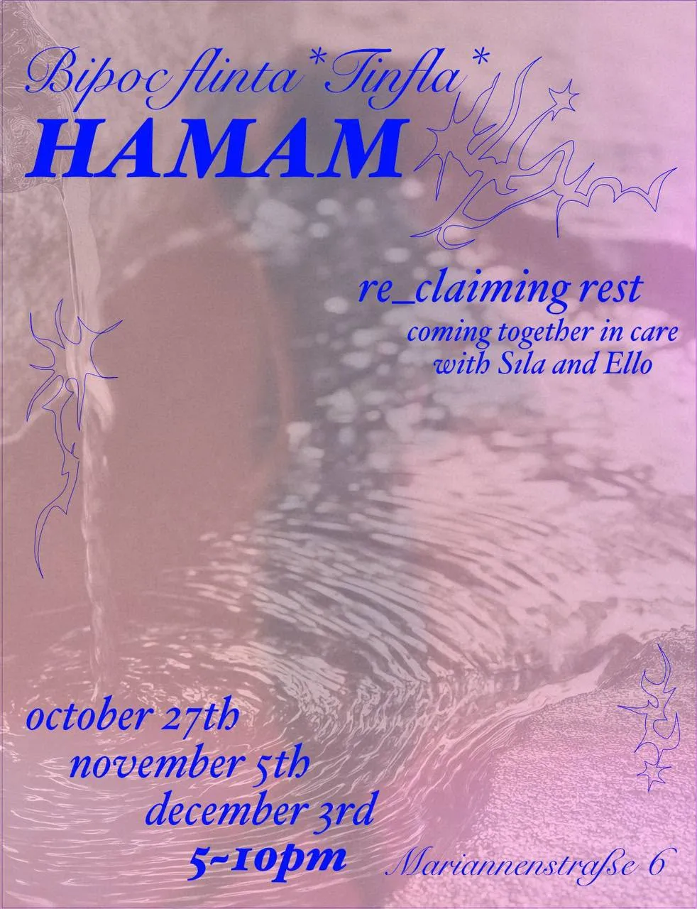 Re_claiming Rest – BIPOC FLINTA Hamam*
