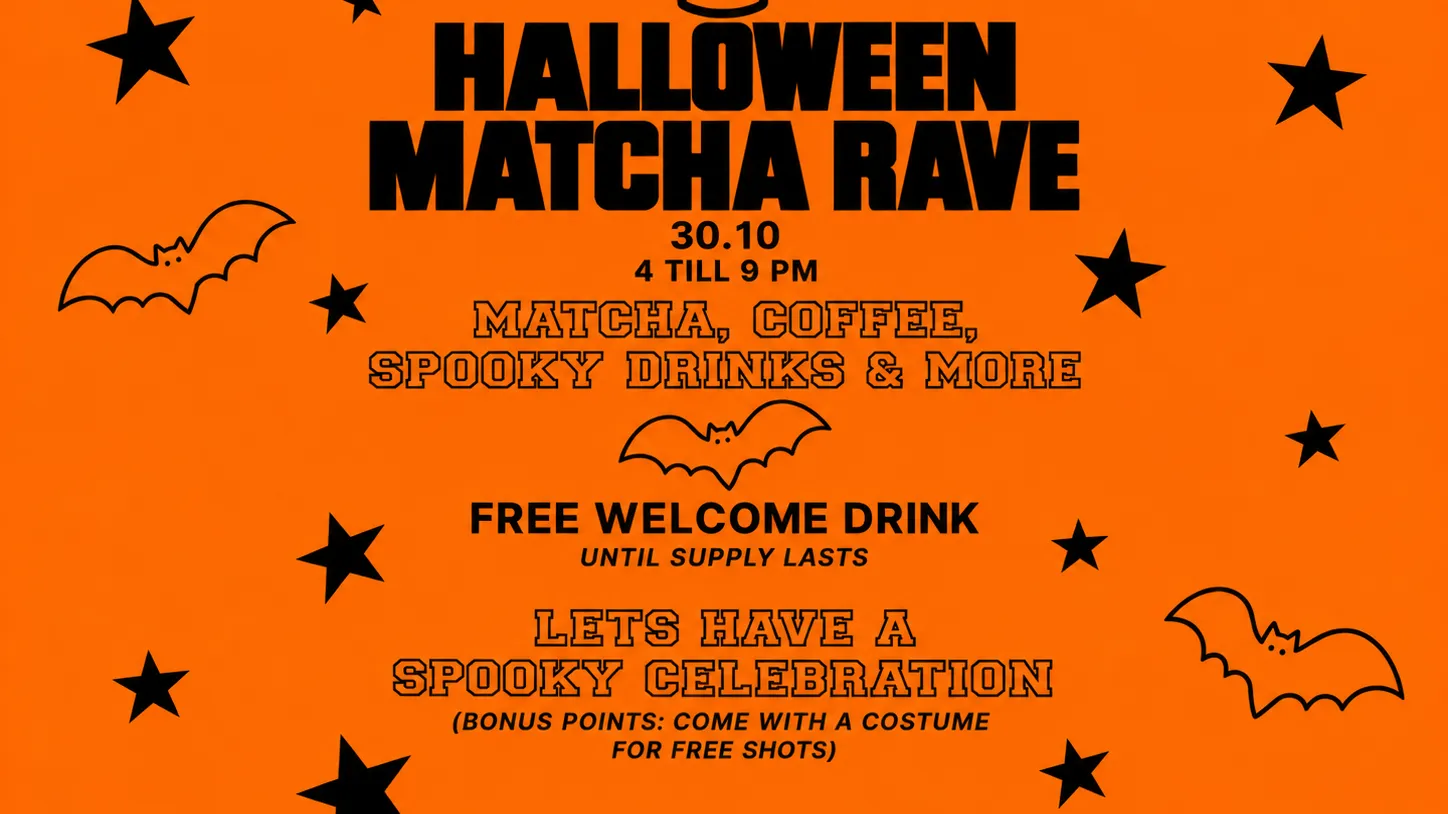 Halloween Matcha Rave