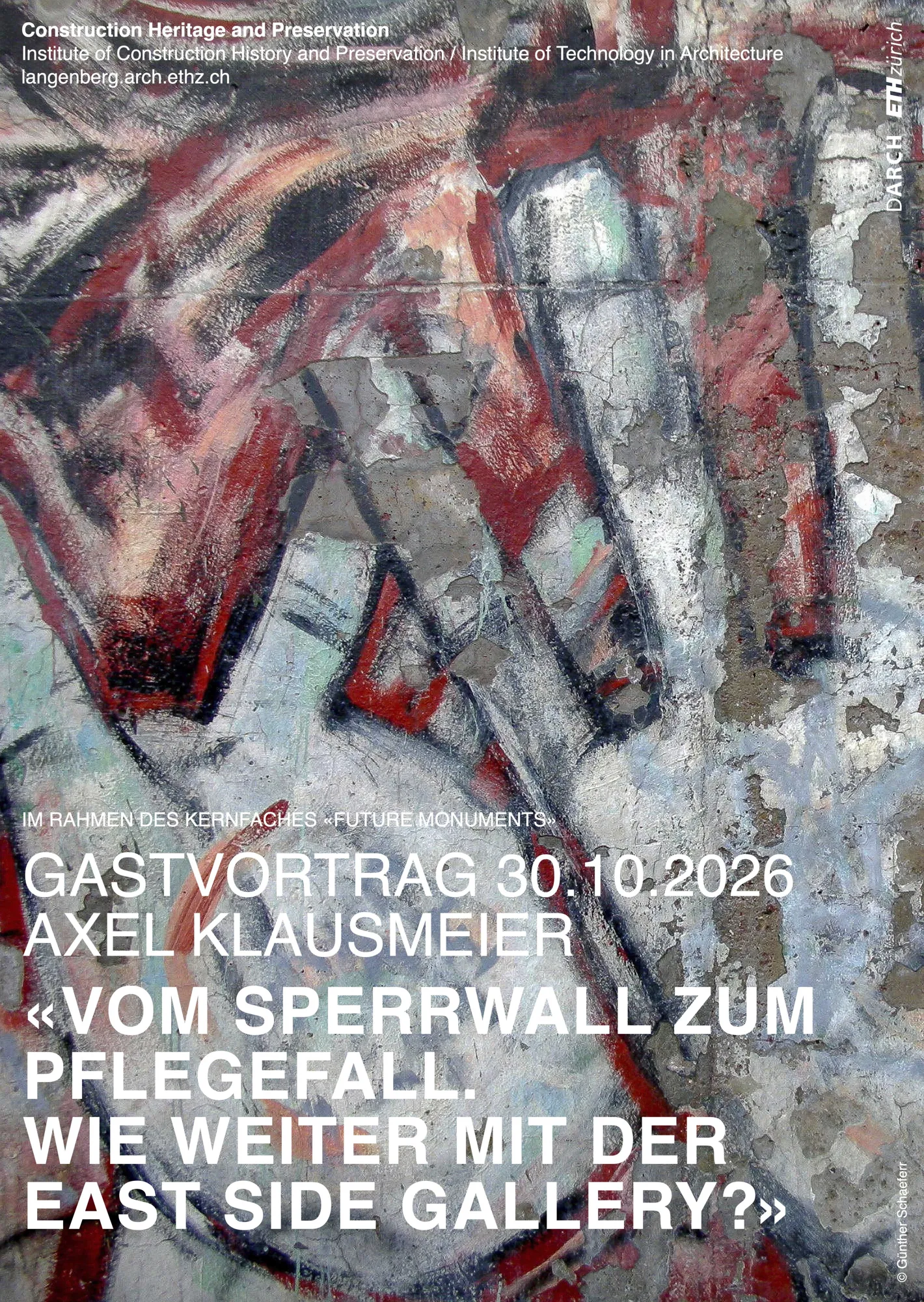 «Vom Sperrwall zum Pflegefall. Wie weiter mit der East Side Gallery?»