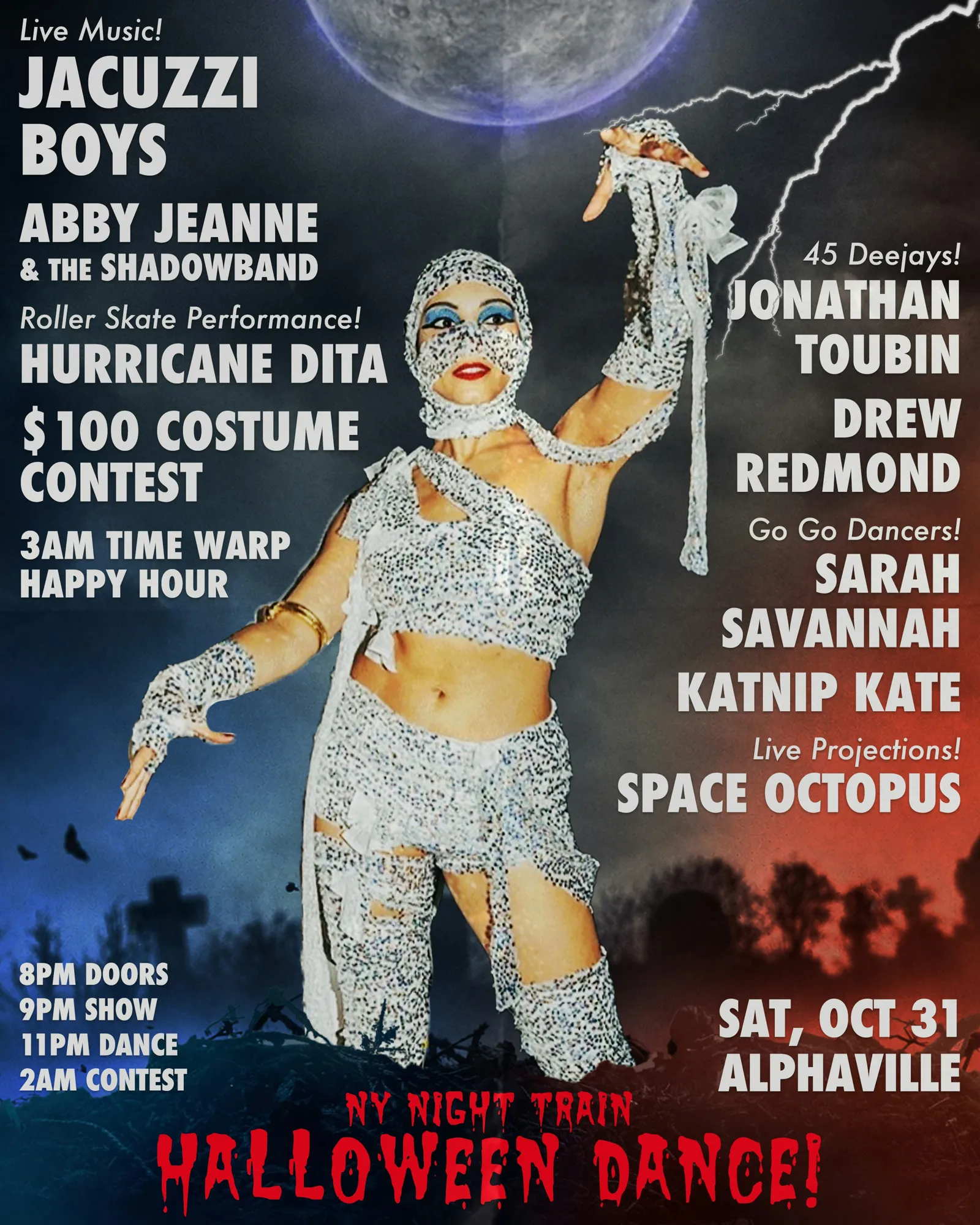 Jacuzzi Boys, Abby Jeanne, DJ Jonathan Toubin