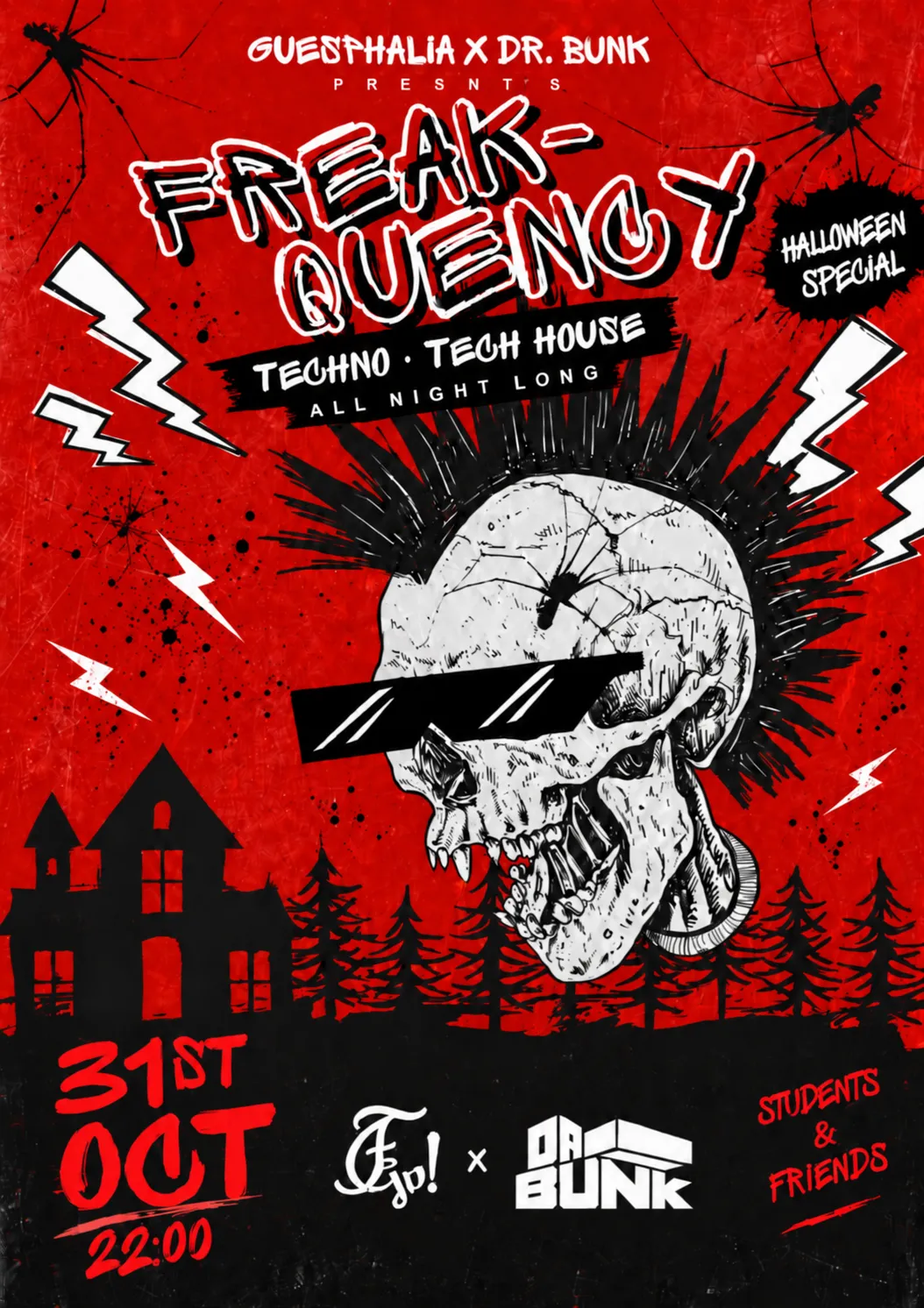FREAK-QUENCY — Halloween Semester Opening - Students & Friends