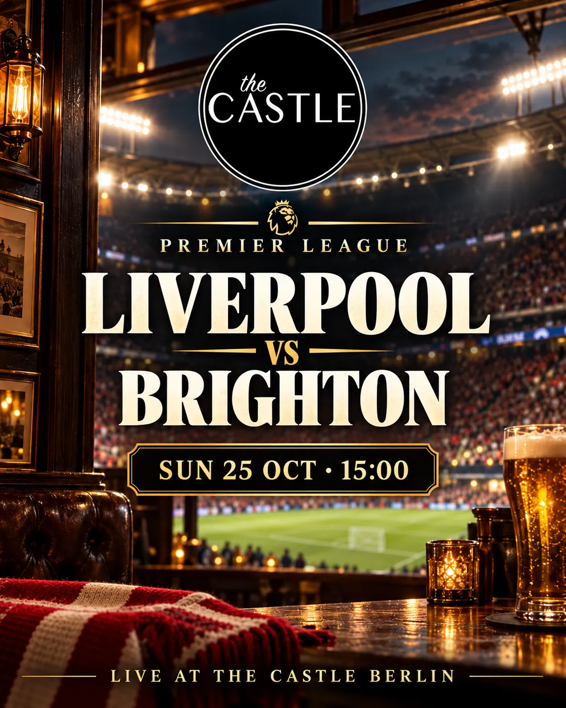 Premier League: Liverpool vs Brighton