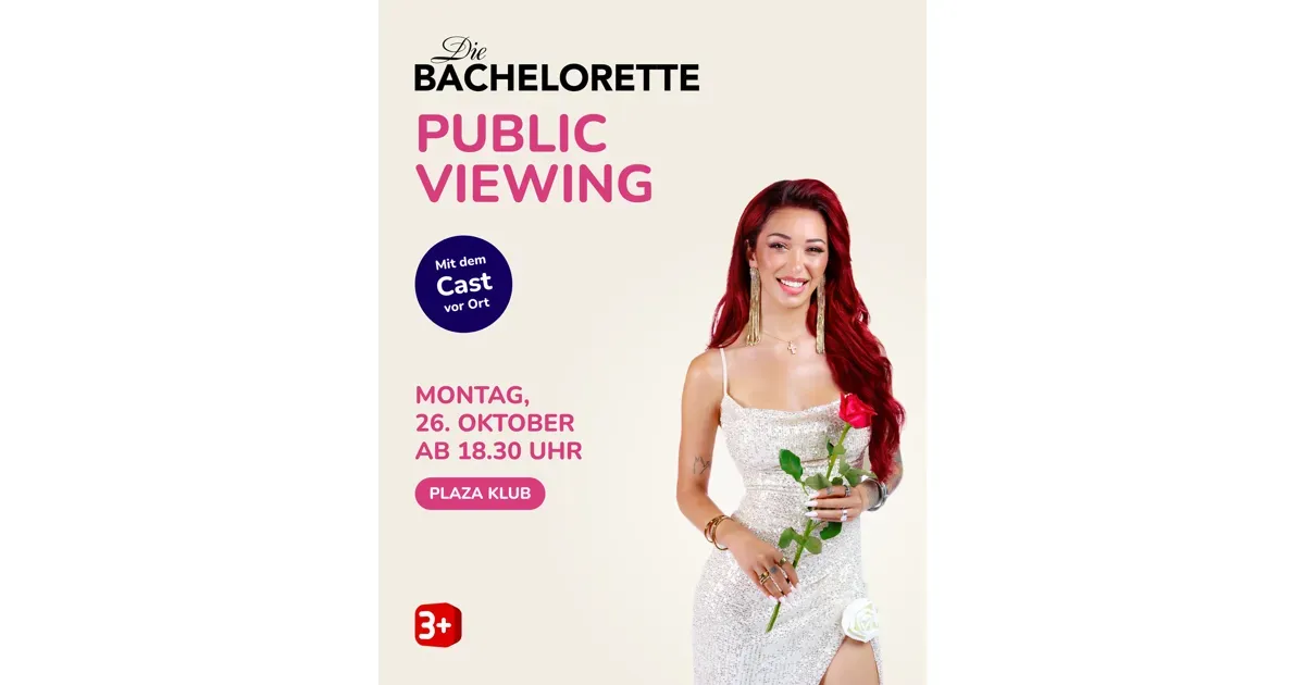 Offizielles Bachelorette Public Viewing