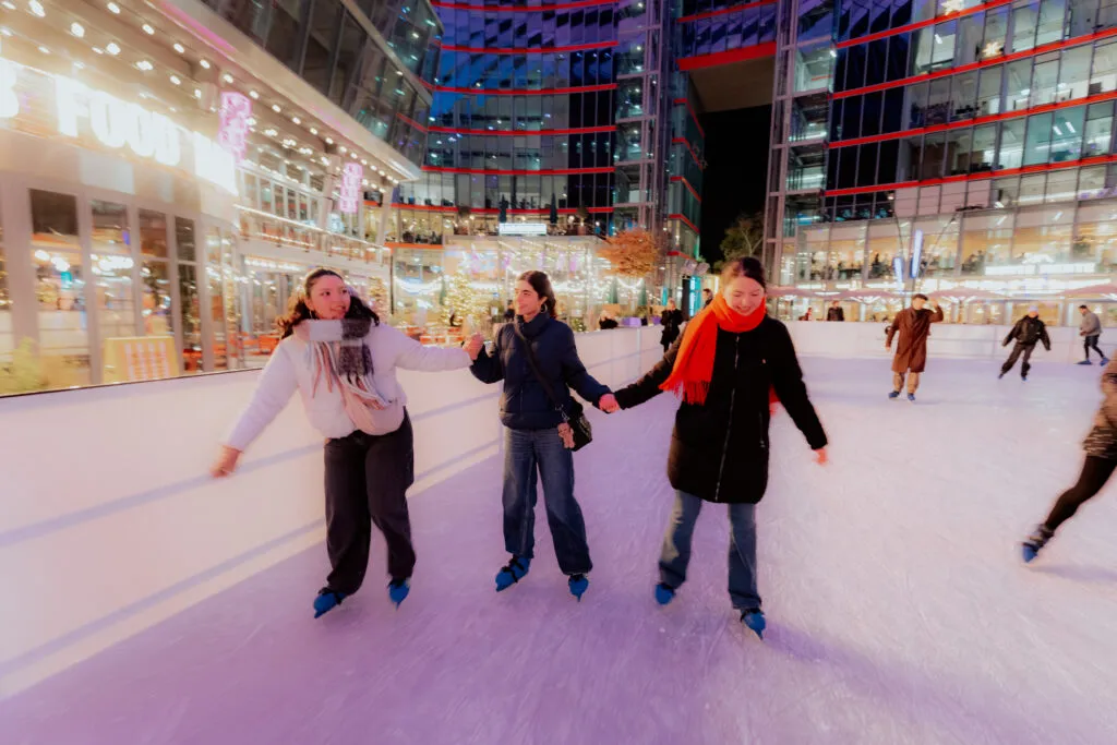 Eisbahn im Center am Potsdamer Platz
