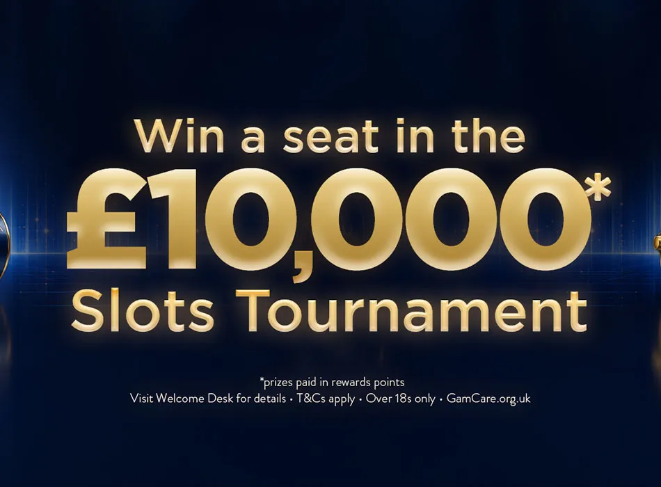 £10,000* Slots Tournament