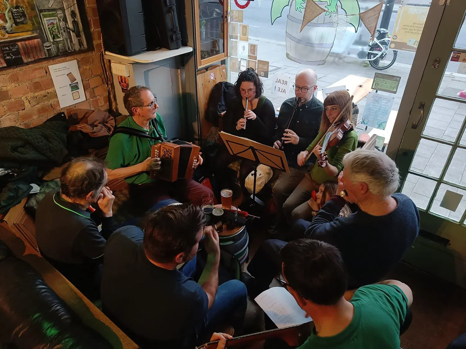 Irish Folk Music Session