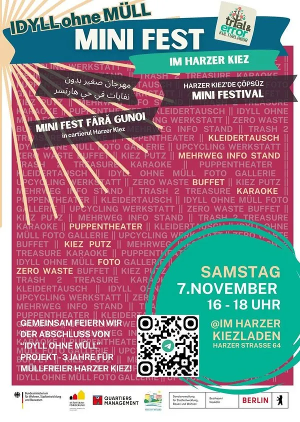 Mini-Fest von "Idyll ohne Müll"