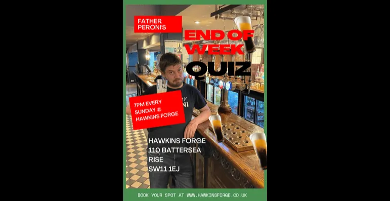 Hawkins Forge end of week Quiz