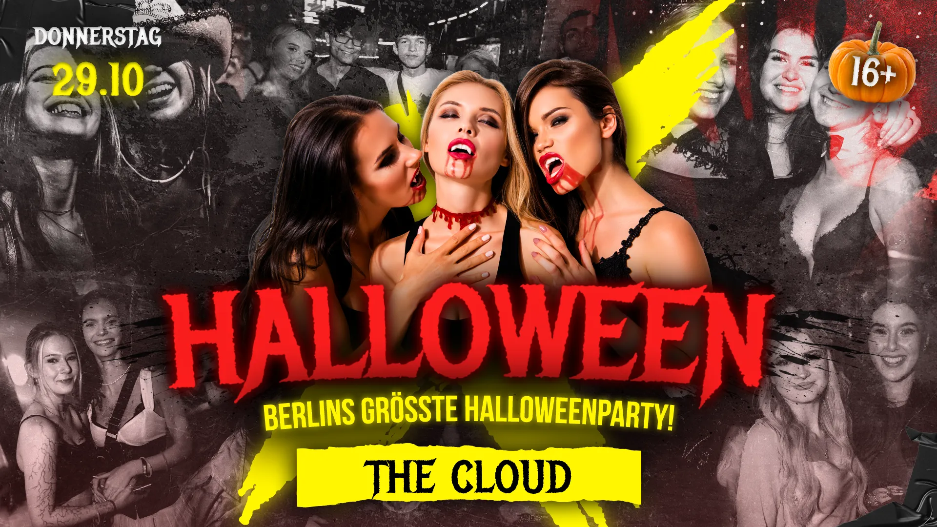 BERLINS GRÖSSTE HALLOWEEN PARTY