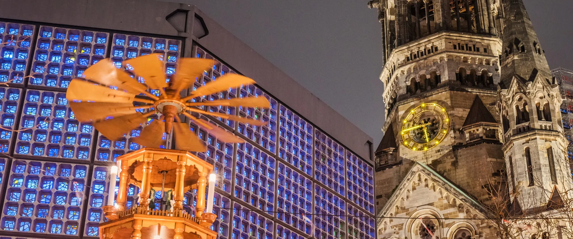 Weihnachtsmarkt an der Kaiser-Wilhelm-Gedächtnis-Kirche
