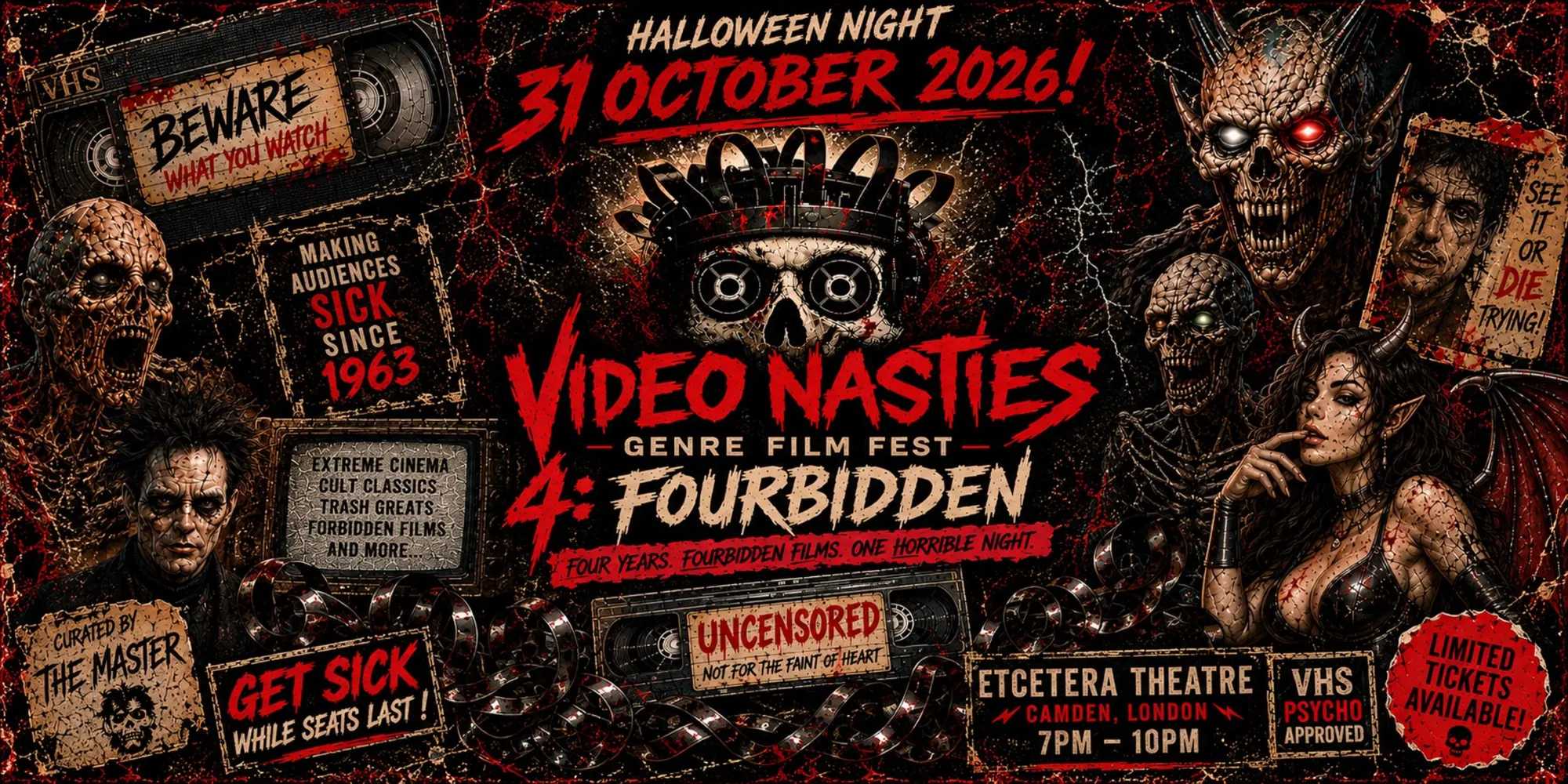 VIDEO NASTIES 4: FOURBIDDEN