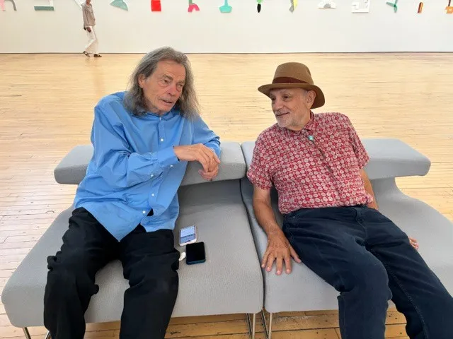 Charles Bernstein at the Oculus