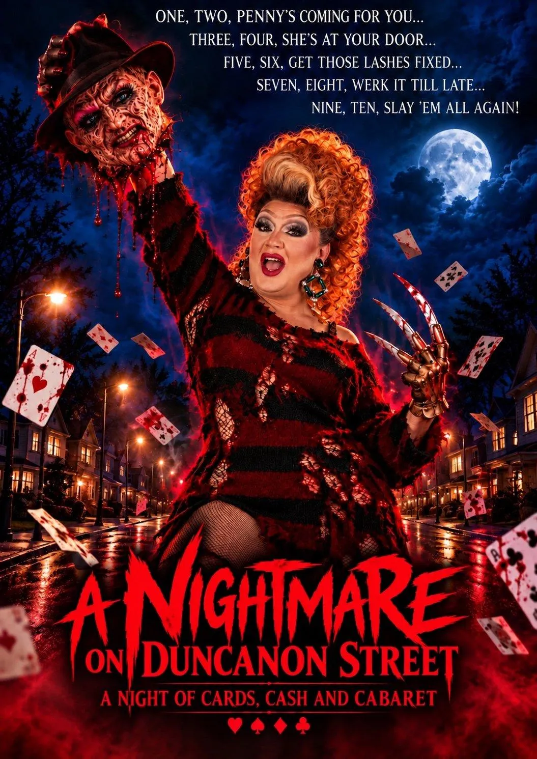 Miss Penny's Halloween Cash, Cards & Cabaret