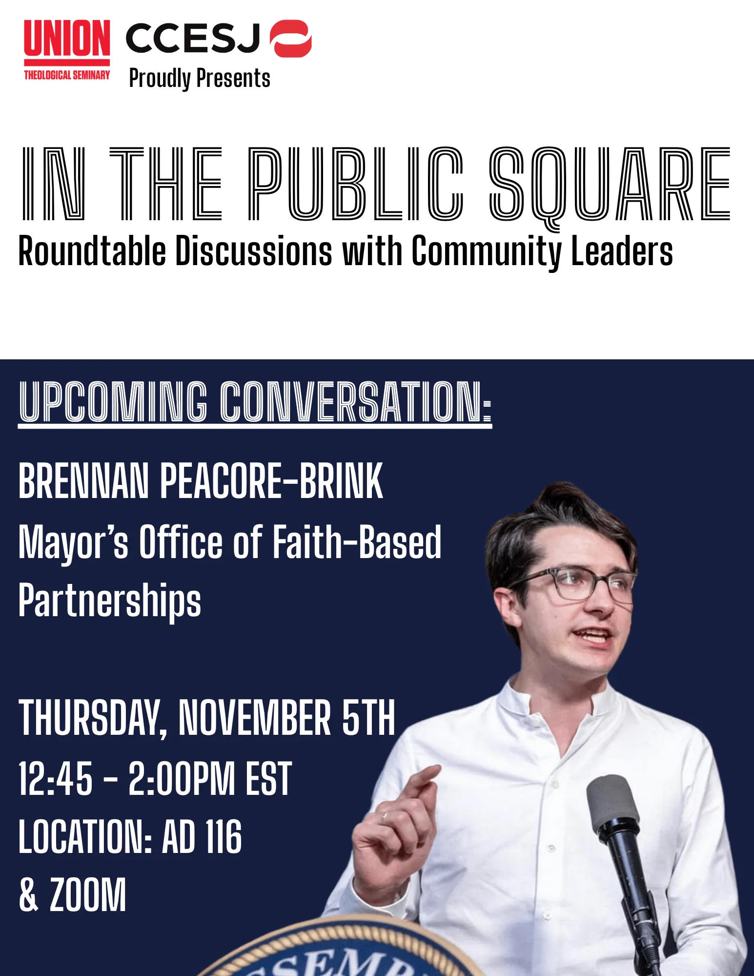 In The Public Square: Roundtable Discussions with Brennan Peacore-Brink