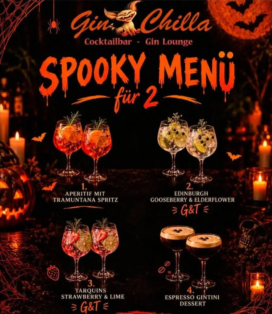 Halloween-Special · Spooky Menü für zwei
