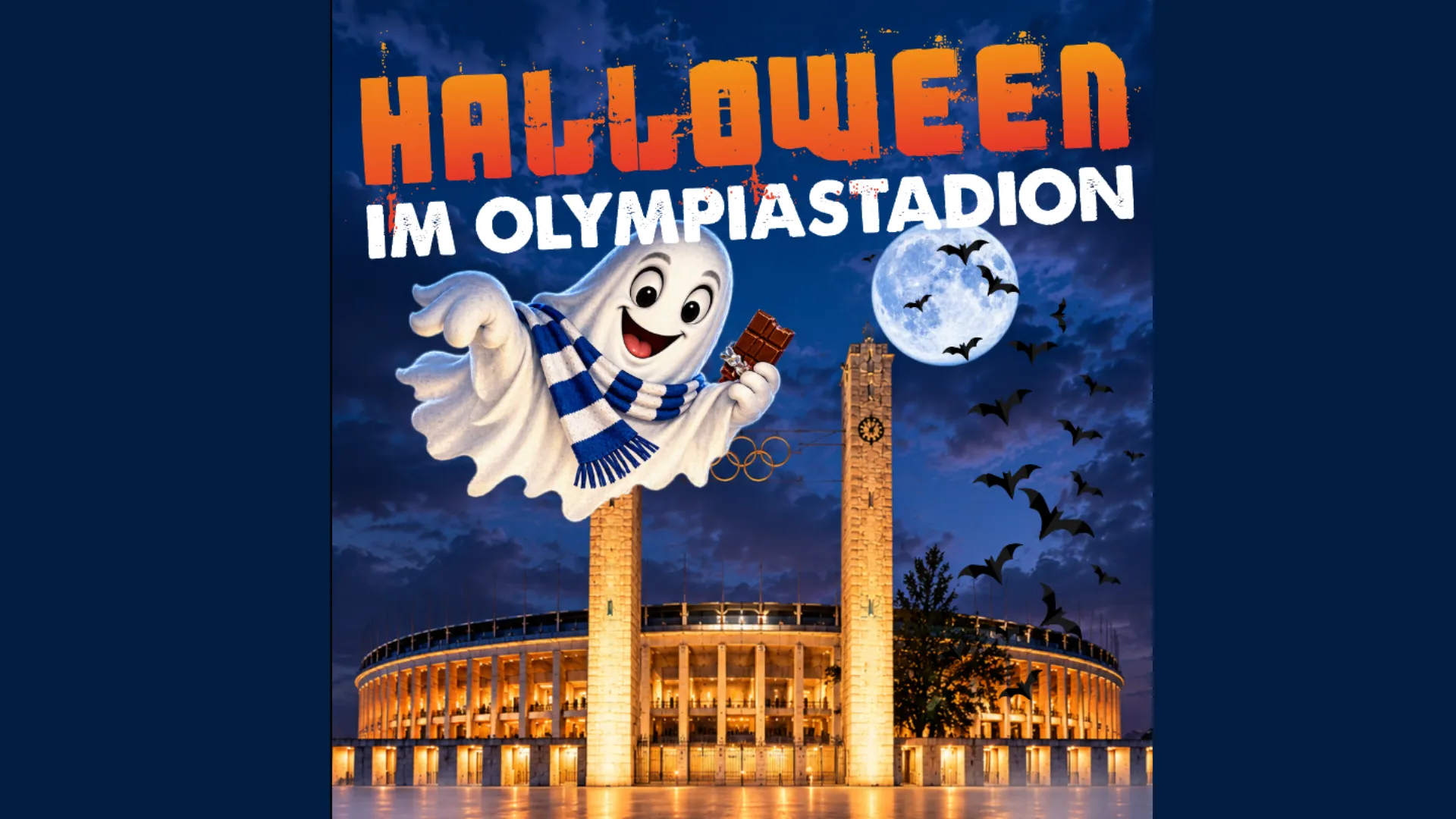 NEU! Gespensterjagd im Olympiastadion Berlin – Halloween-Touren für Kinder