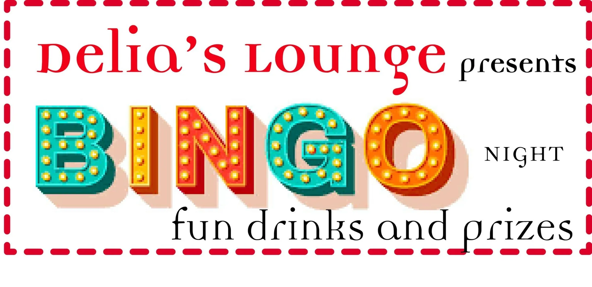 BINGO NIGHT Tonight