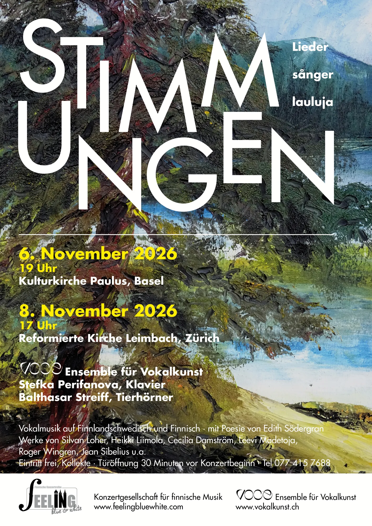Stimmungen. Lieder, sånger, lauluja.